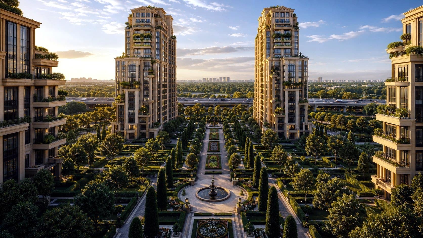Godrej Jardinia, Sector 146, artistic impression