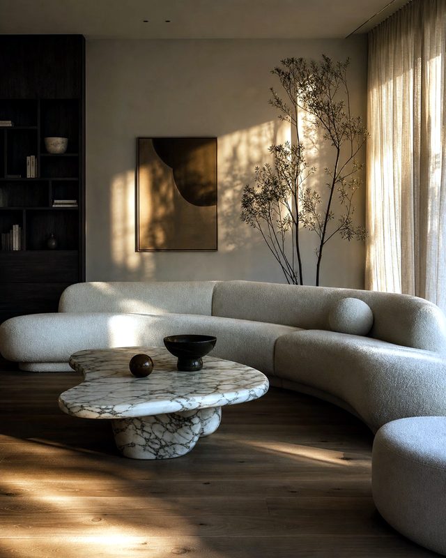 The living room